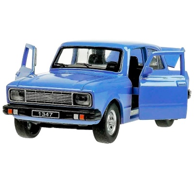 Машина металлическая инерционная АЗЛК Москвич-2140SL 12.5 см Технопарк AZLK2140M-12-PRP 3