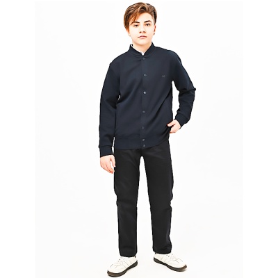 Жакет бомбер школьный для мальчика Cegisa 5022 темно-синий 4 Жакет бомбер школьный для мальчика Cegisa 5022 темно-синий 4