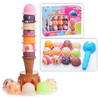 Игра настольная Башня из мороженого Игродром 1toy Т13549