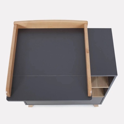 Комод пеленальный с органайзером Rant Lago Pro 800/4 Moon Grey