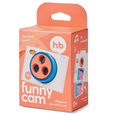 Игрушка-фотоаппарат музыкальный Funny Cam Happy Baby 331914 02