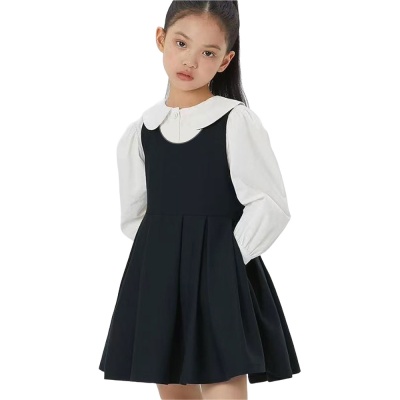 Сарафан школьный Deloras 64037Q размер 116 чёрный 02