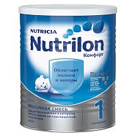 Молочная смесь Nutrilon Комфорт 1 (с 0 мес) 400 г