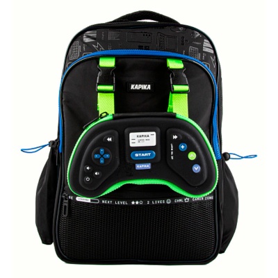 Рюкзак школьный для мальчика Kapika BG09-99 черный 2