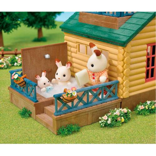 Игровой набор Sylvanian Families Коттедж с зеленой крышей Epoch 5610 фото 5