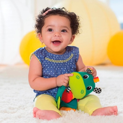 Игрушка с прорезывателем Бегемотик Infantino 316259