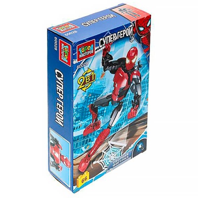 Конструктор Супергерой 66 деталей Город мастеров 60028-ZH 4