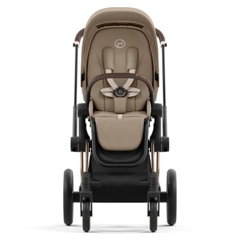 Коляска 2 в 1 Cybex Priam IV Rosegold Cozy Beige фото 6