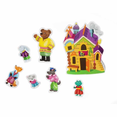 Игра развивающая Магнитные истории Магниты Теремок Десятое Королевство 03736 4