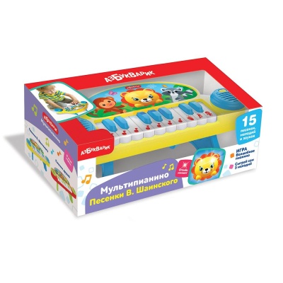 Мультипианино Песенки В. Шаинского Азбукварик 2175 03