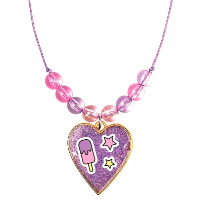 Набор для создания украшений Be TrenDIY Кулон-сердечко и браслет Волшебный мир B018Y 02