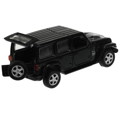 Коллекционная машинка Jeep Wrangler Sahara Технопарк SAHARA5D-12-BK фото 3