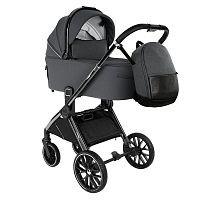 Коляска 2 в 1 Pituso Mayla Luxury LXR/555-D.GREY Dark Grey