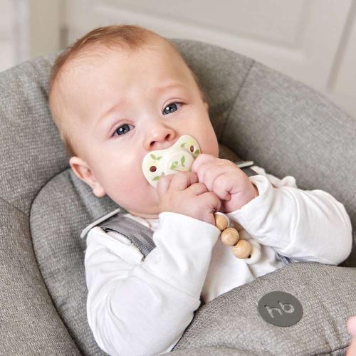 Соска пустышка силиконовая симметричная 12-24 месяцев Happy Baby 13008/1 lemon фото 3