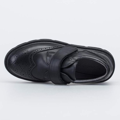 Полуботинки школьные Котофей 632358-22 чёрный 04