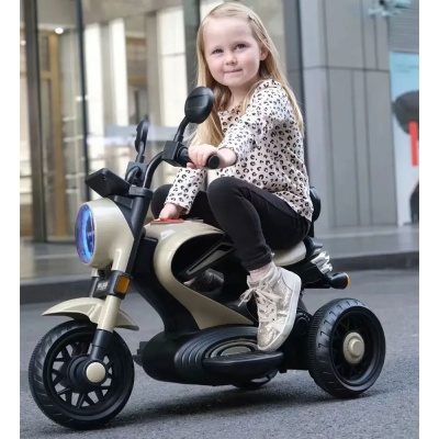 Детский трицикл WBL-5188 золотой 02