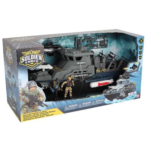 Игровой набор Солдаты военно-морского флота на линкоре Chap Mei 545011 фото 2