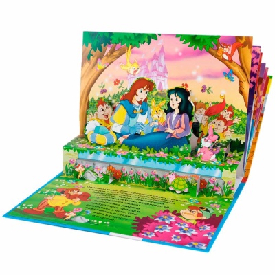 Книжка панорамка Белоснежка Росмэн 33707