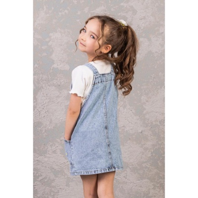 Джинсовый сарафан DMB 0272 голубой 03