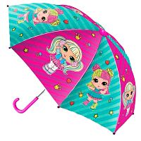 Зонт детский полуавтомат Куклы модницы 45 см Играем вместе UM45-NLOL