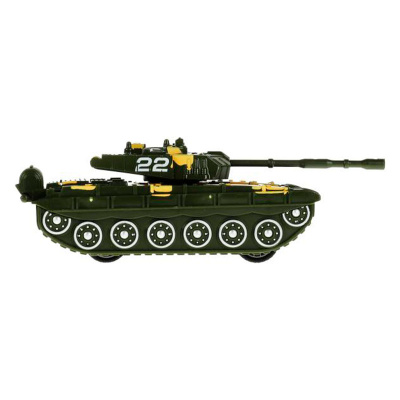 Игрушка машинка металлическая Танк Технопарк 2107C127-R (192) 3