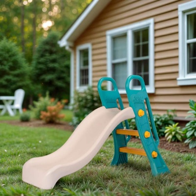 Горка детская Junior Dolu бирюзовая 2