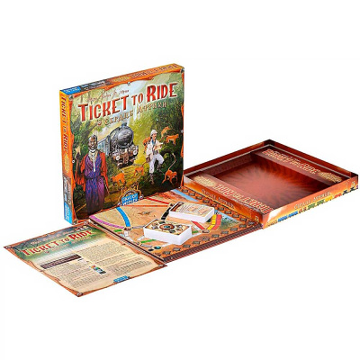 Настольная игра Ticket to Ride Сердце Африки дополнение Hobby World 915781