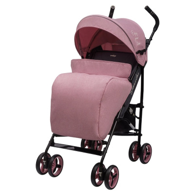 Коляска-трость Indigo Punto розовый 02