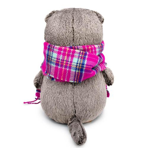 Мягкая игрушка Басик в ярко-розовом шарфе 25 см Budi Basa Ks25-246 фото 3