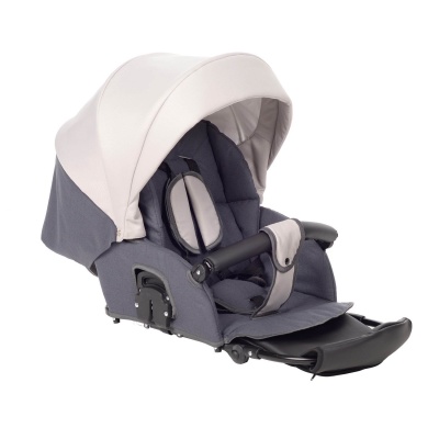 Коляска для двойни Charlotte Sity Duo Indigo