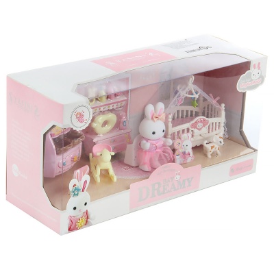 Кукла Зайчик с набором мебели Детская Veld Co 113304 4