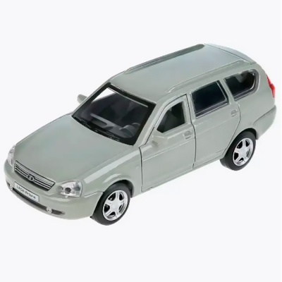 Машина металлическая инерционная Lada Priora 12 см Технопарк PRIORAWAG-12-SR 3