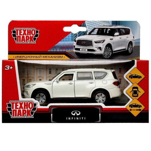 Коллекционная машинка Infiniti QX80 Технопарк QX80-12-WH фото 7
