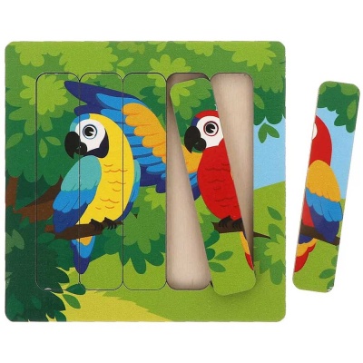 Пазлы Джунгли Попугайчики Mapacha 962195 1