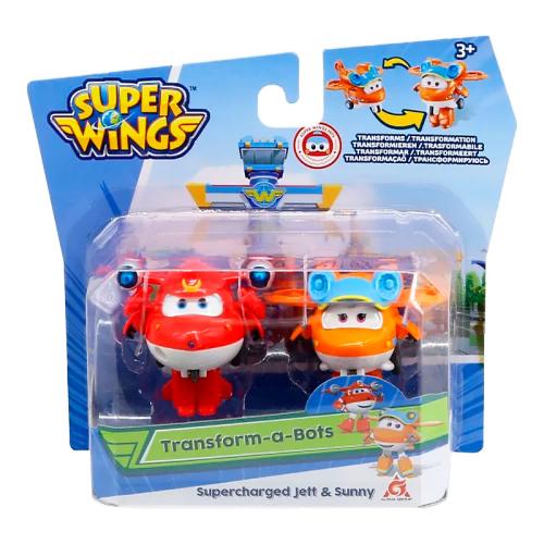 Игровой набор Super Wings Джетт и Санни Alpha Group EU750001A фото 2