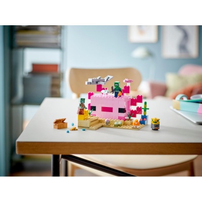 Конструктор Lego Minecraft 21247 Дом Аксолотля