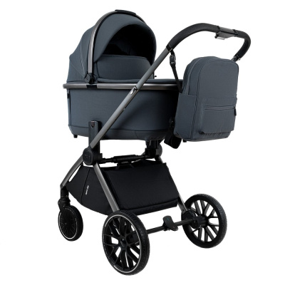 Коляска 2 в 1 Pituso Mayla Plus Deep Graphite/Graphite 02