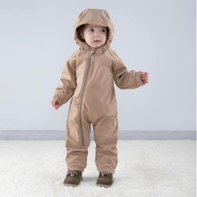 Комбинезон демисезонный Софтшелл-2 KiDi 863(С-д/с)-90 светло-коричневый 05