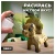 Картонный 3D конструктор Трицератопс 148 деталей Qbrix 20063