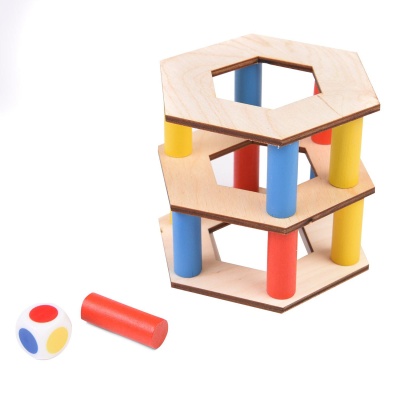 Игра для всей семьи Сорви башню Десятое Королевство 02986 1