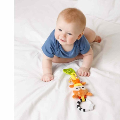 Подвесная игрушка погремушка Оленёнок Бемби Мякиши 685