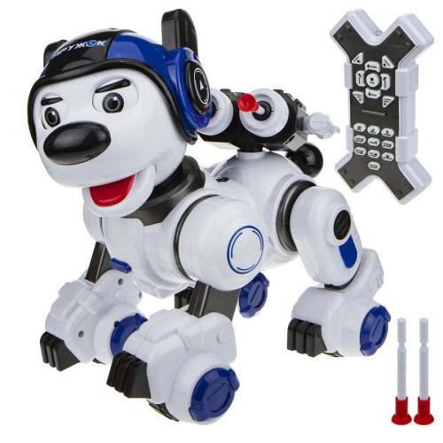 Интерактивный радиоуправляемый щенок-робот Дружок 1toy Т16453 фото 2