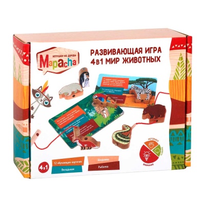 Развивающая игрушка Мир животных Mapacha 76843 4