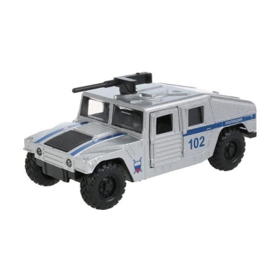 Машина Полицейский внедорожник 12см Технопарк HUMVE-12SLPOL-SR