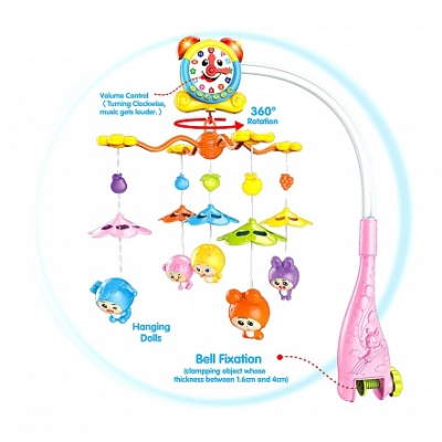 Музыкальный мобиль Часики Pituso 6867611