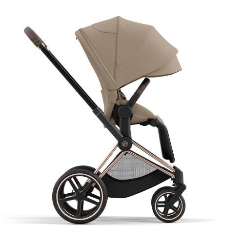 Коляска 2 в 1 Cybex Priam IV Rosegold Cozy Beige фото 17