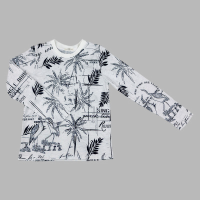 Пижама Чуди Кидс 610225Ц1 белый-синий 05