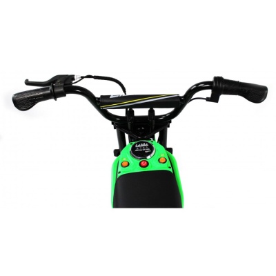 Детский электромотоцикл RiverToys A005AA зелёный