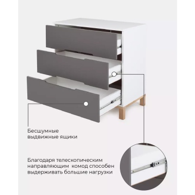Комод Rant Indy Moon Grey 97 3