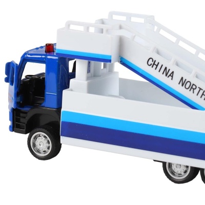 Коллекционная машинка Volvo FM Пассажирский трап Автопанорама JB1251447 04